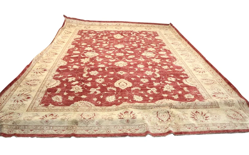 Ziegler Teppich 421x567cm - Orientteppich - rot