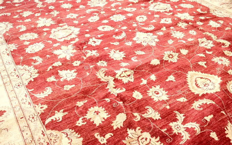 Ziegler Teppich 421x567cm - Orientteppich - rot
