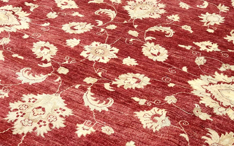 Ziegler Teppich 421x567cm - Orientteppich - rot
