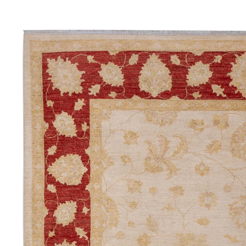 Ziegler Teppich 202x296cm - Orientteppich - beige