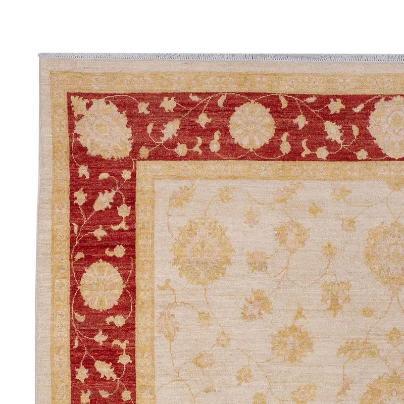 Ziegler Teppich 205x297cm - Orientteppich - beige
