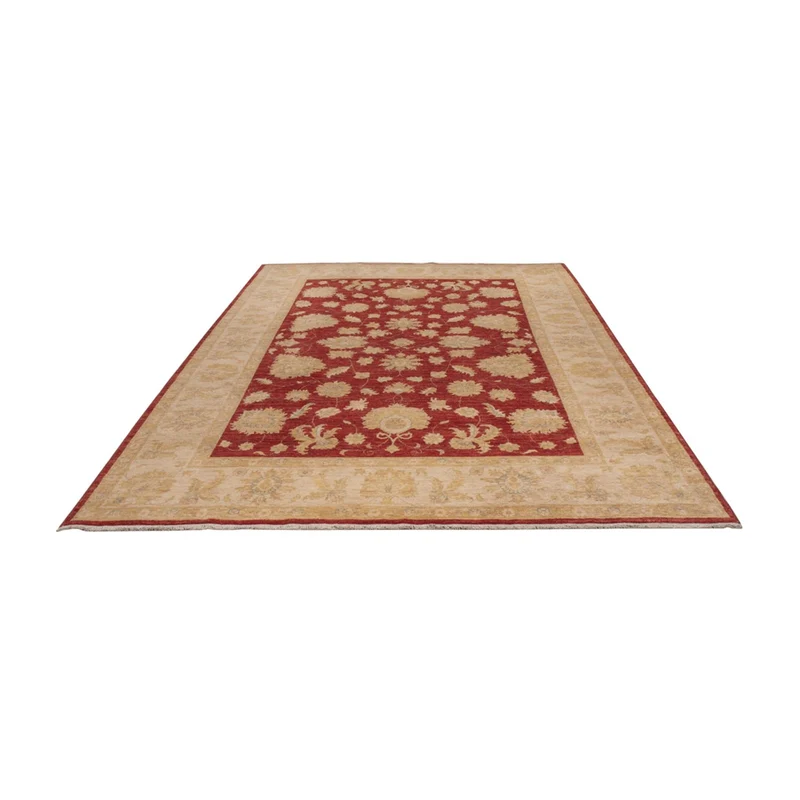 Ziegler Teppich 201x295cm - Orientteppich - dunkelrot