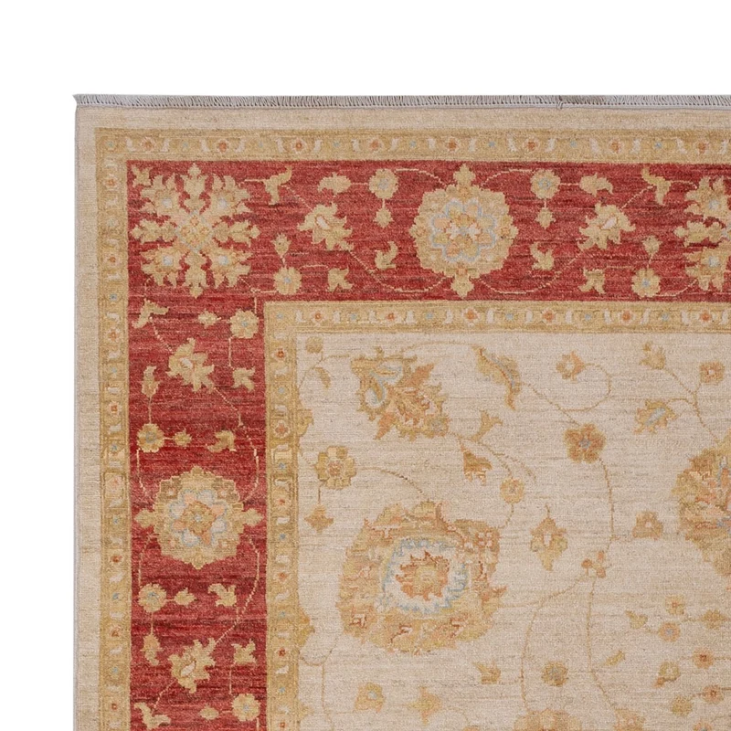 Ziegler Teppich 201x298cm - Orientteppich - beige