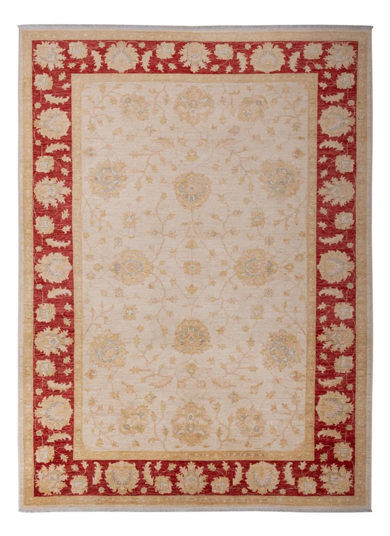 Ziegler Teppich 207x297cm - Orientteppich - beige