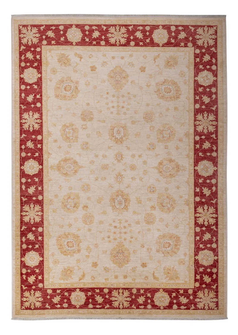 Ziegler Teppich 206x292cm - Orientteppich - beige