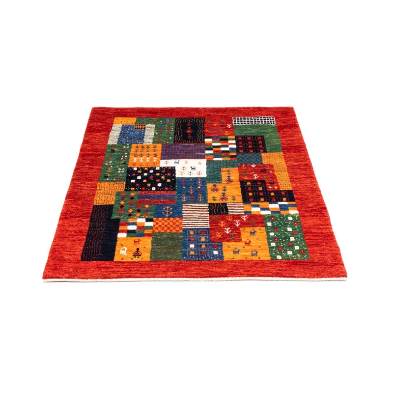 Loribaft Teppich Perser 84x118cm - Orientteppich - mehrfarbig
