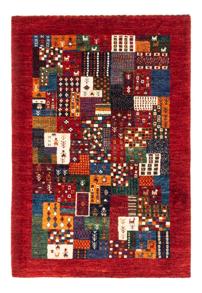 Loribaft Teppich Perser 84x122cm - Orientteppich - mehrfarbig