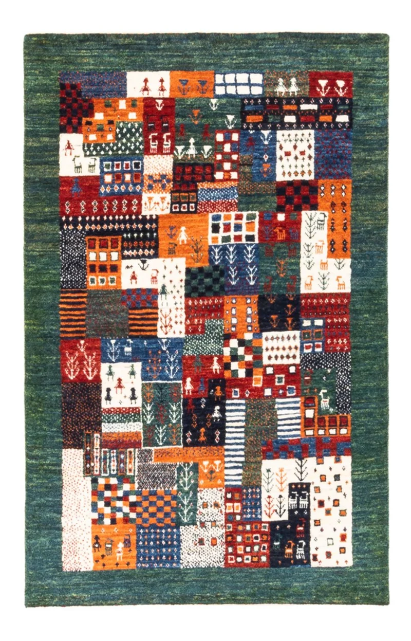 Loribaft Teppich Perser 83x125cm - Orientteppich - mehrfarbig
