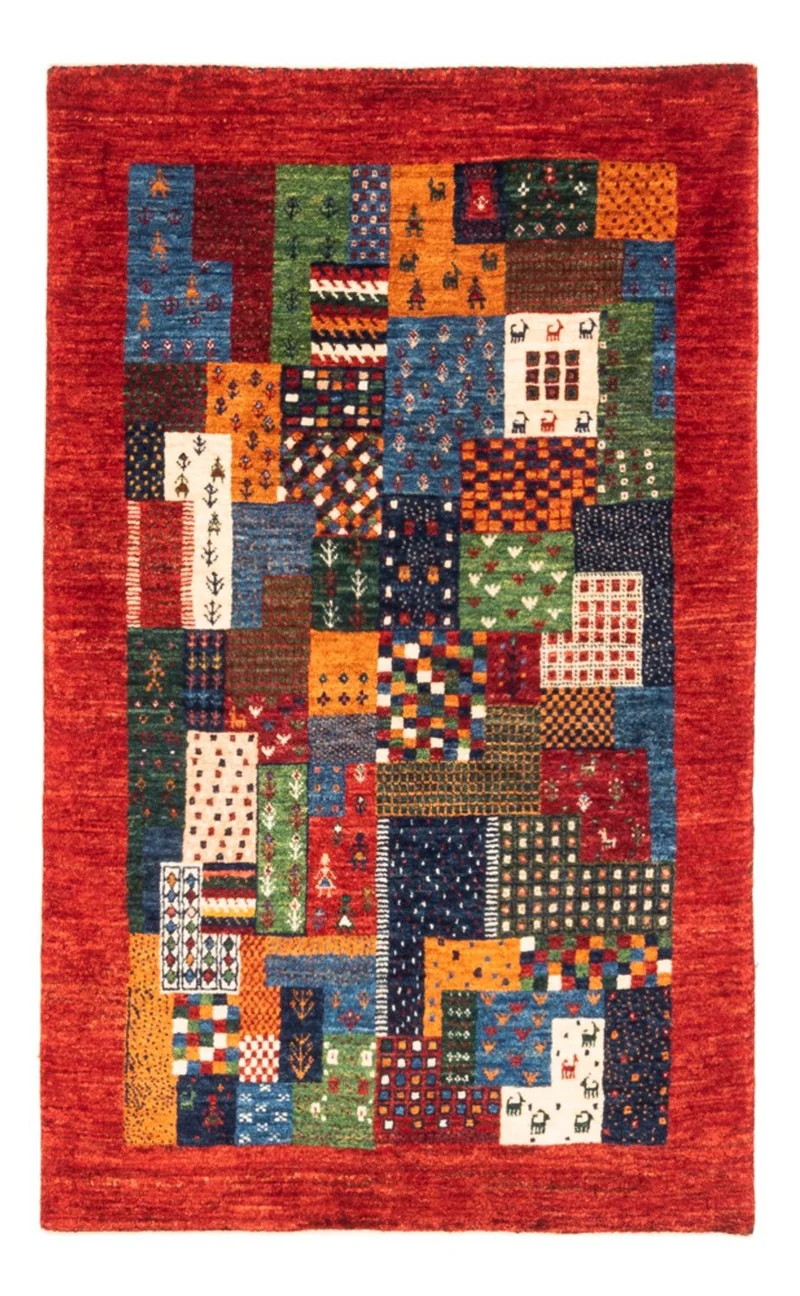 Loribaft Teppich Perser 81x129cm - Orientteppich - mehrfarbig