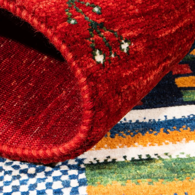 Loribaft Teppich Perser 93x125cm - Orientteppich - mehrfarbig