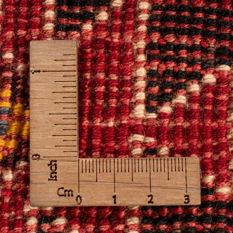 Ghashghai Teppich 81x119cm - Perserteppich - dunkelrot