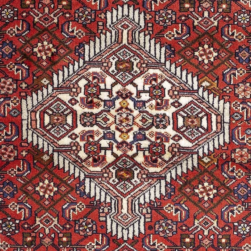 Sarough Teppich 78x195cm - Perserteppich - dunkelrot