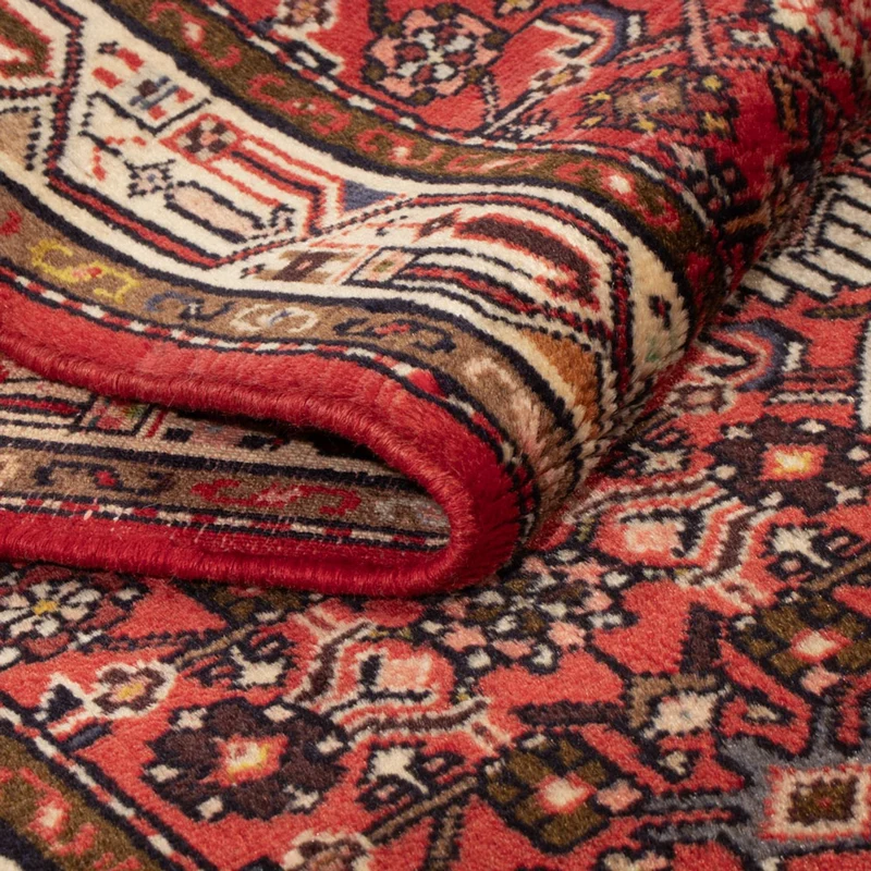 Sarough Teppich 78x195cm - Perserteppich - dunkelrot