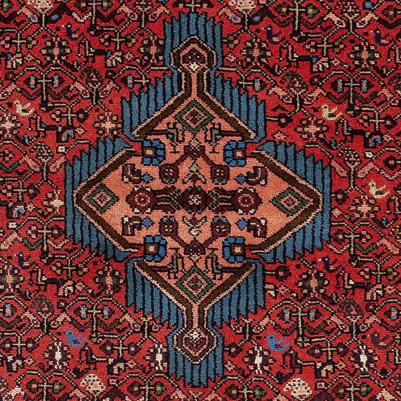 Sarough Teppich 79x185cm - Perserteppich - dunkelrot