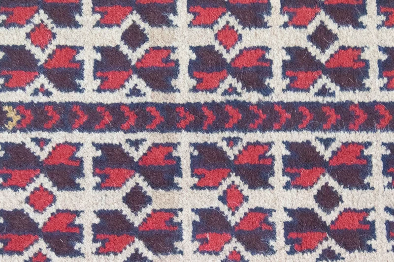 Belutsch Teppich 70x118cm - Orientteppich - rot