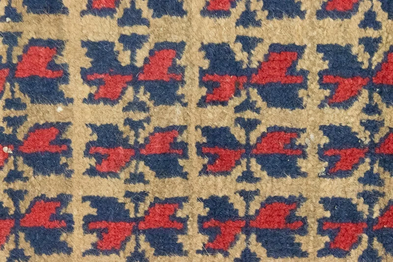 Belutsch Teppich 74x117cm - Orientteppich - rot