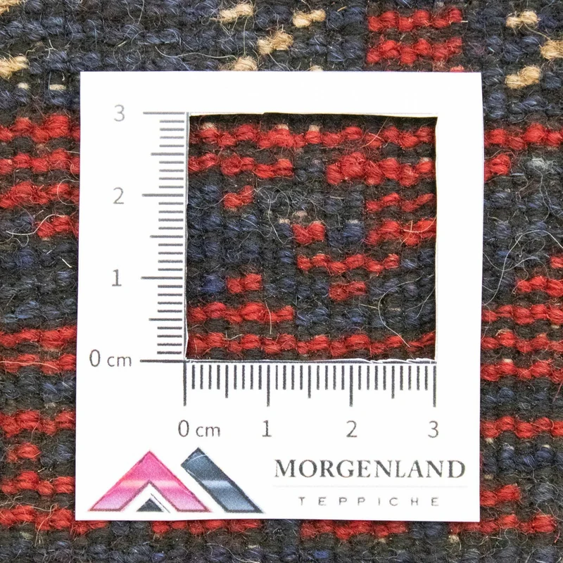 Belutsch Teppich 77x124cm - Orientteppich - blau