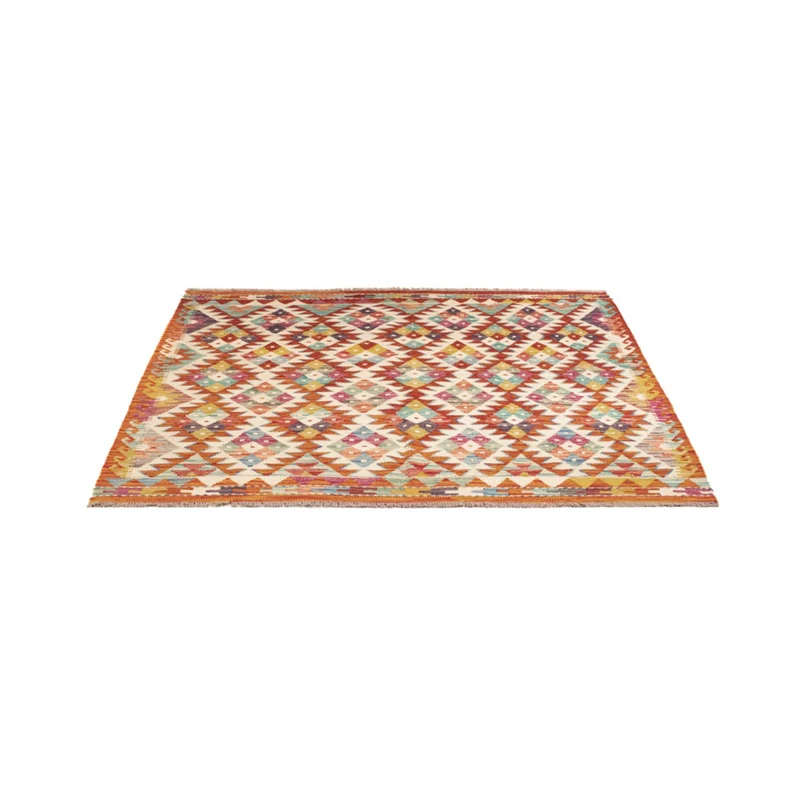 Kelim Teppich - Splash quadratisch - 152 x 152 cm - mehrfarbig
