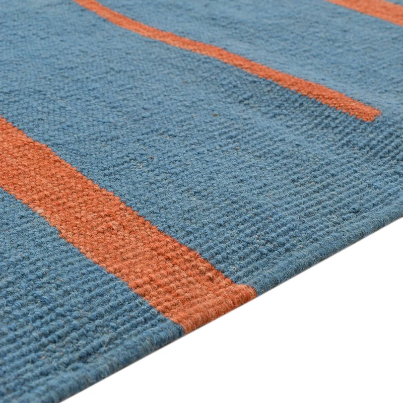 Kelim Modern Teppich 123x185cm - mehrfarbig