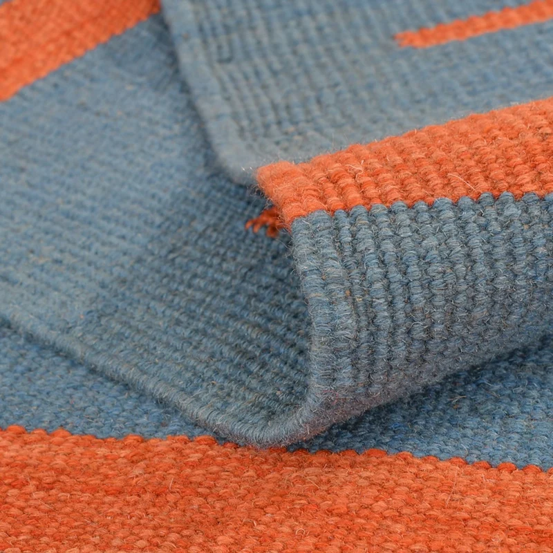 Kelim Modern Teppich 123x185cm - mehrfarbig