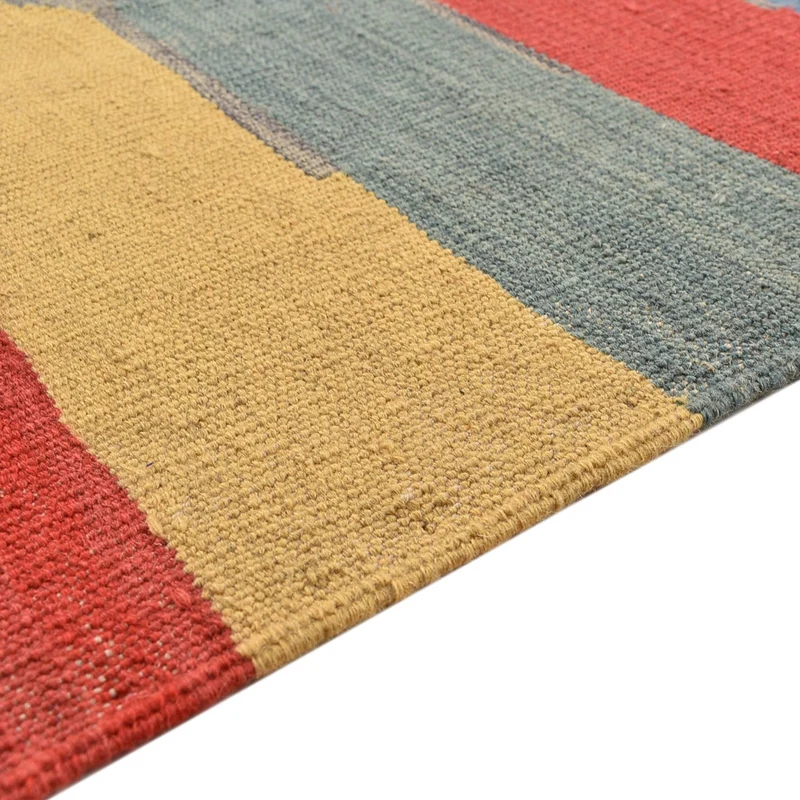 Kelim Modern Teppich 192x288cm - mehrfarbig