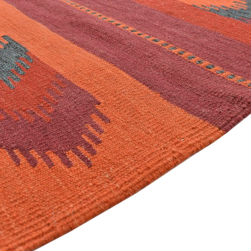 Kelim Fars Teppich 174x253cm - mehrfarbig