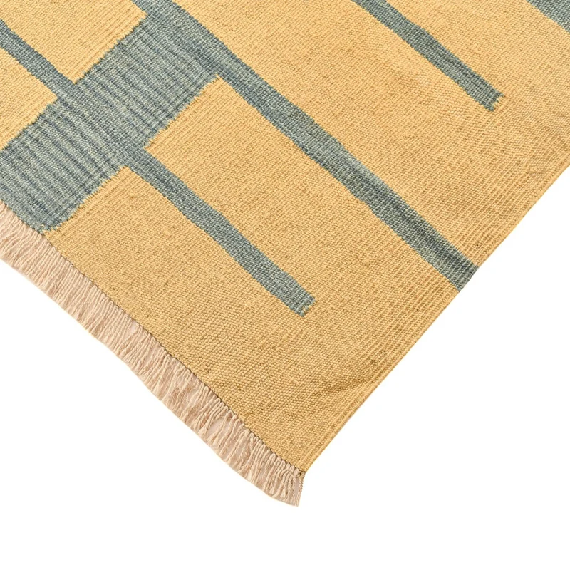 Kelim Modern Teppich 193x288cm - mehrfarbig