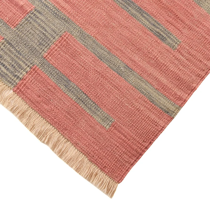 Kelim Modern Teppich 191x292cm - mehrfarbig