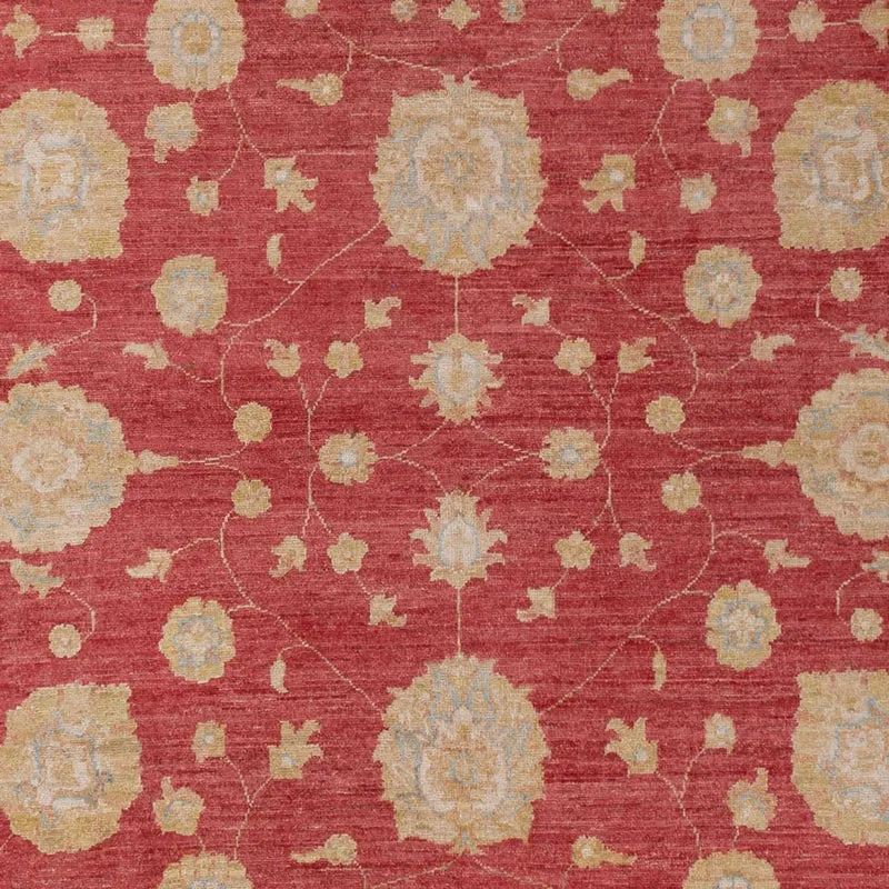 Ziegler Teppich 207x320cm - Orientteppich - dunkelrot