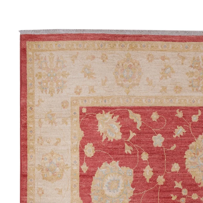 Ziegler Teppich 207x320cm - Orientteppich - dunkelrot