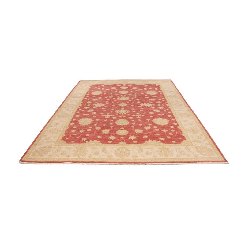 Ziegler Teppich 203x296cm - Orientteppich - dunkelrot