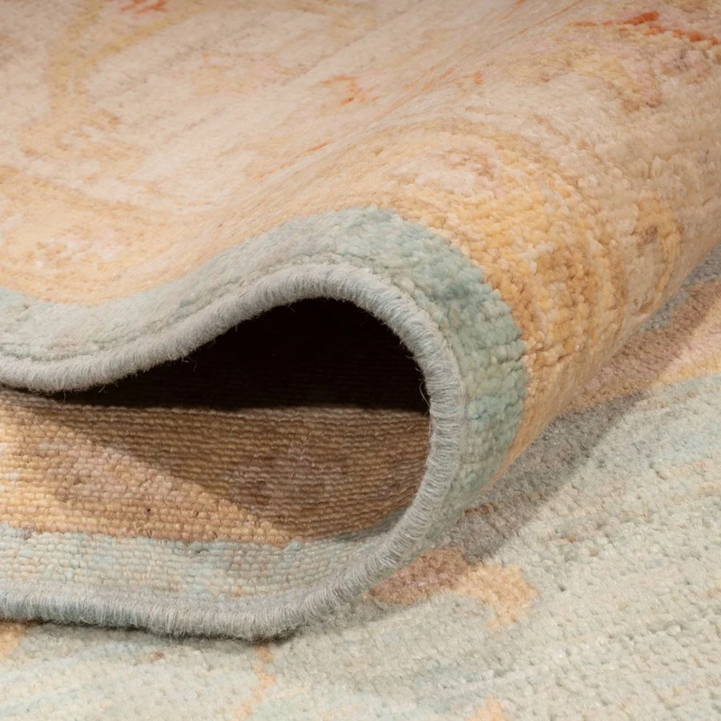 Ziegler Teppich 207x303cm - Orientteppich - hellblau