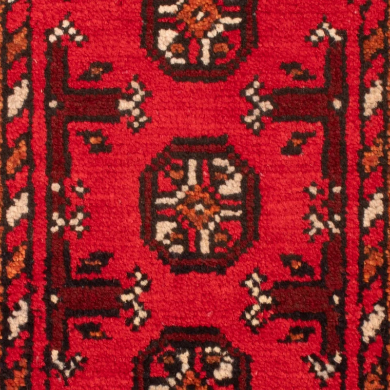 Afghan Teppich - Filpa - 51 x 65 cm - rot