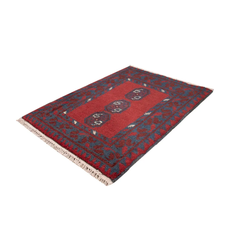 Afghan Teppich - Filpa - 49 x 66 cm - rot