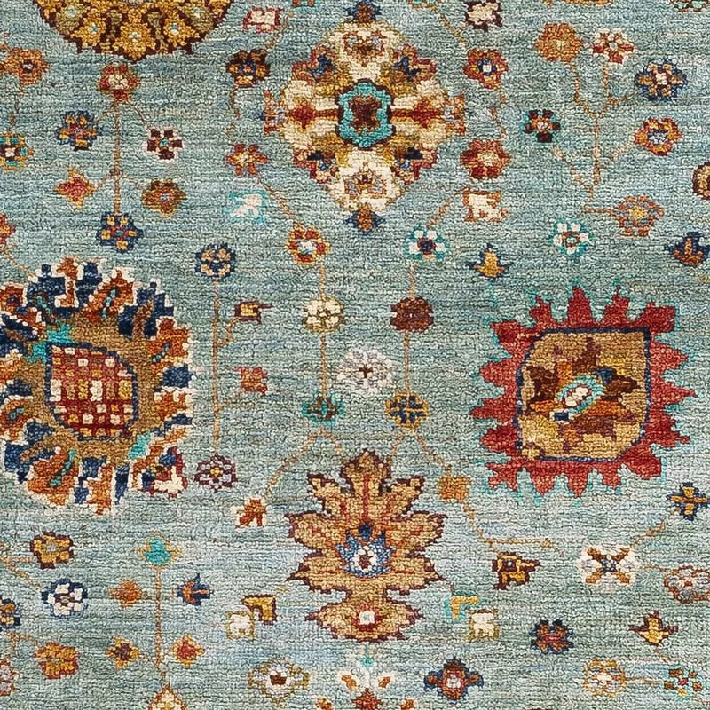 Ariana Teppich 86x120cm - Orientteppich - hellblau