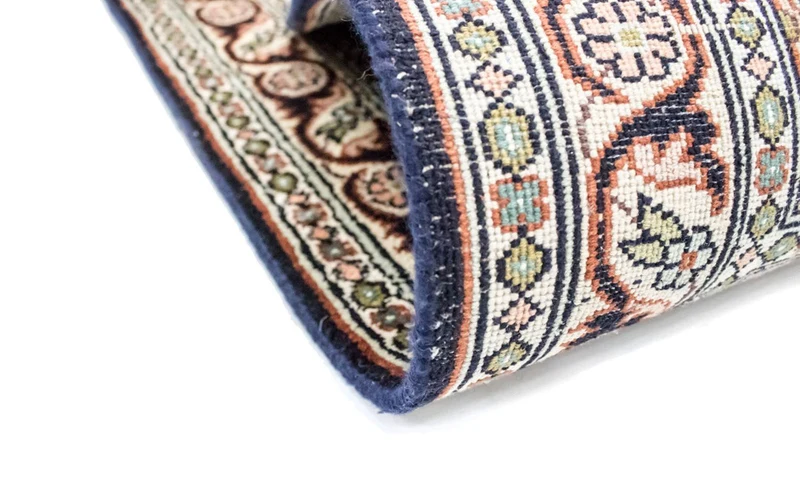Kaschmir Seide Teppich 65x124cm - Orientteppich - mehrfarbig