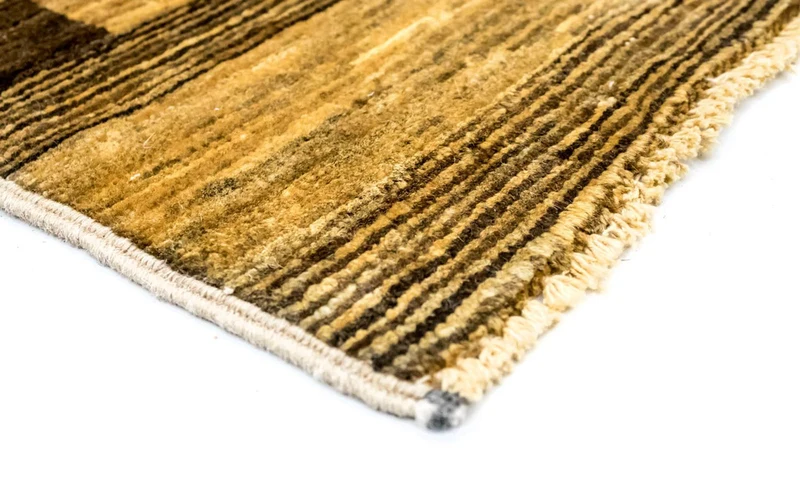 Ziegler Modern Teppich 94x147cm - Orientteppich - gelb