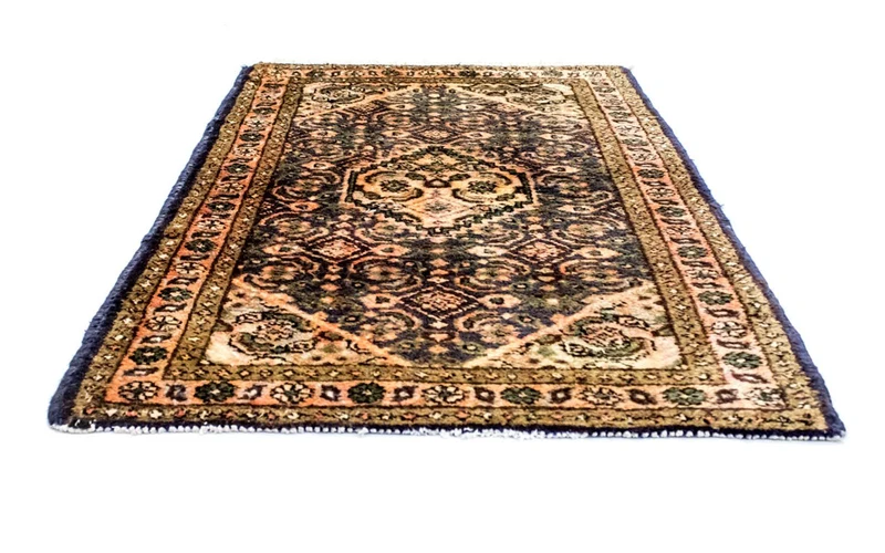 Ardebil Teppich 68x95cm - Perserteppich - blau