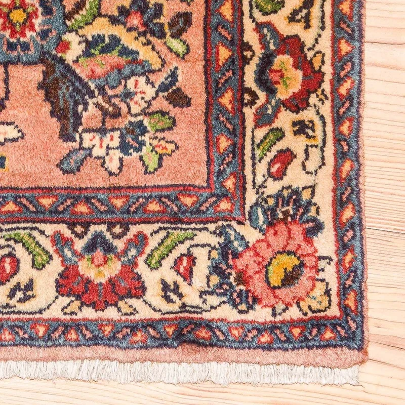 Sarough Teppich 78x317cm - Perserteppich - braun