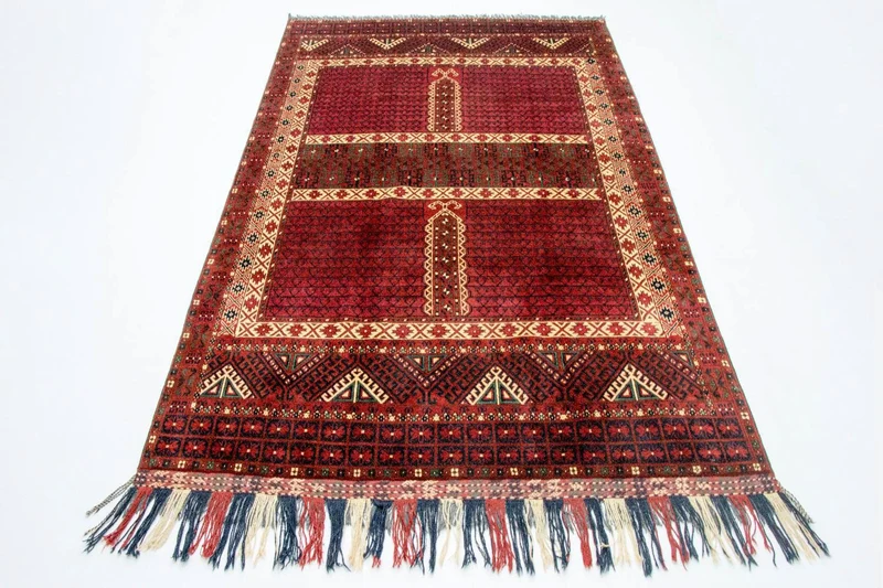 Hatschlu Teppich 203x293cm - Orientteppich - rot