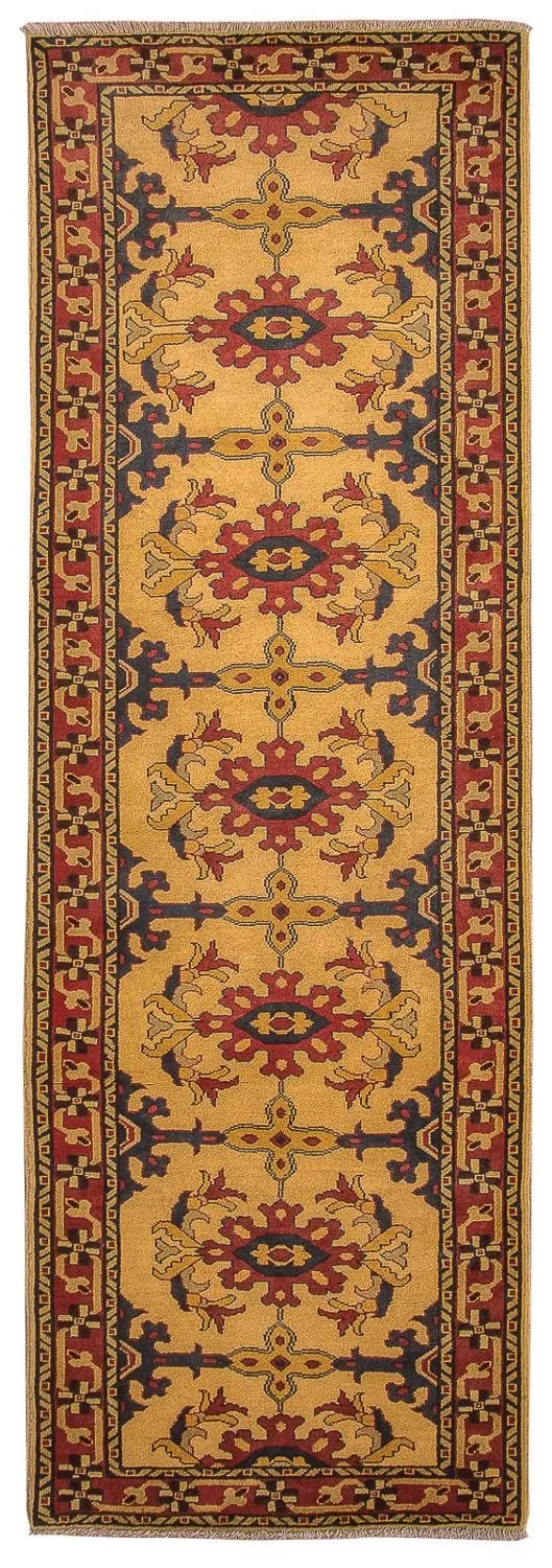 Ziegler Teppich 79x241cm - Orientteppich - gold