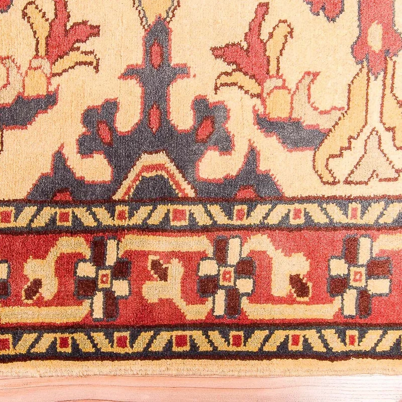 Ziegler Teppich 79x241cm - Orientteppich - gold