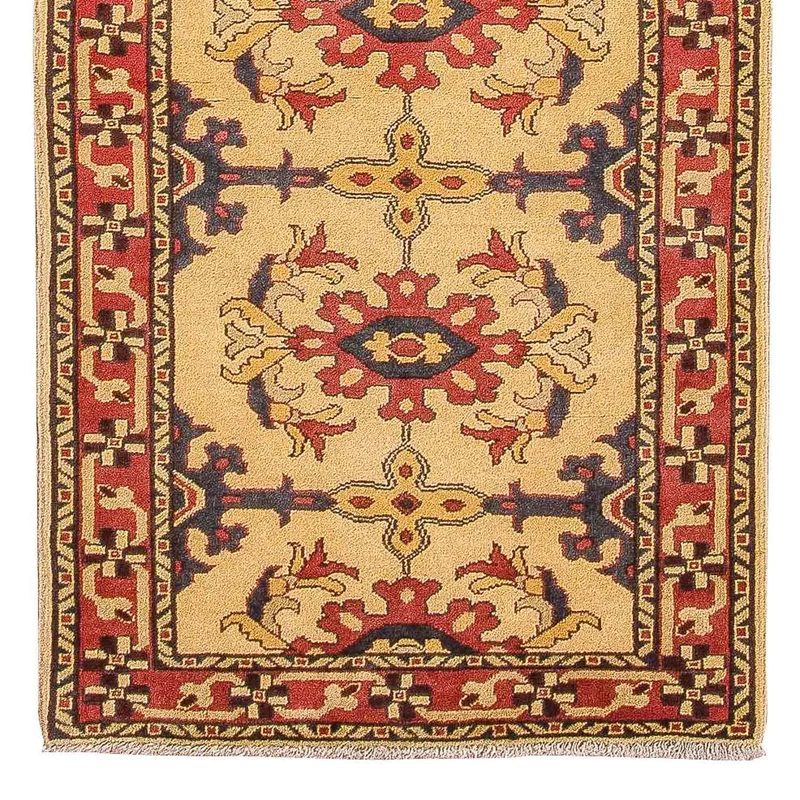 Ziegler Teppich 79x241cm - Orientteppich - gold