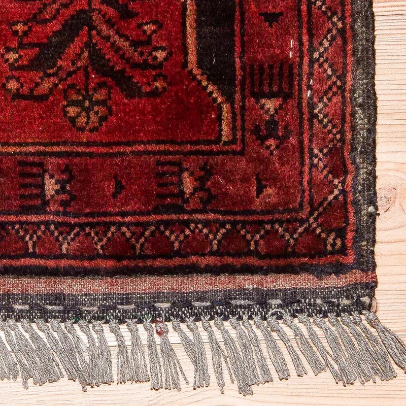 Khal Mohammadi Teppich 96x138cm - Orientteppich - rot