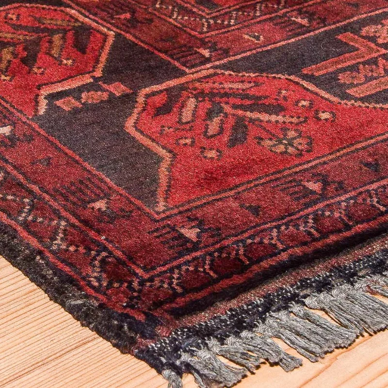 Khal Mohammadi Teppich 96x138cm - Orientteppich - rot
