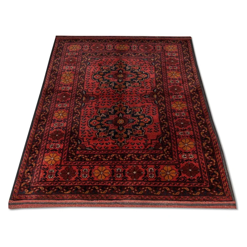 Khal Mohammadi Teppich 96x138cm - Orientteppich - rot