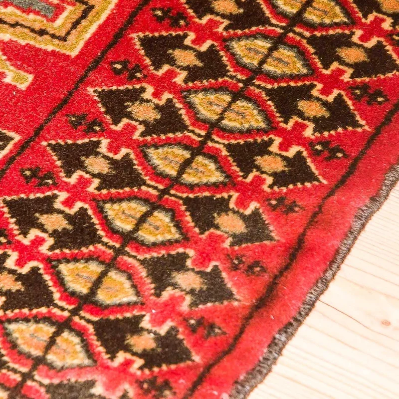 Ardebil Teppich 82x200cm - Perserteppich - rot