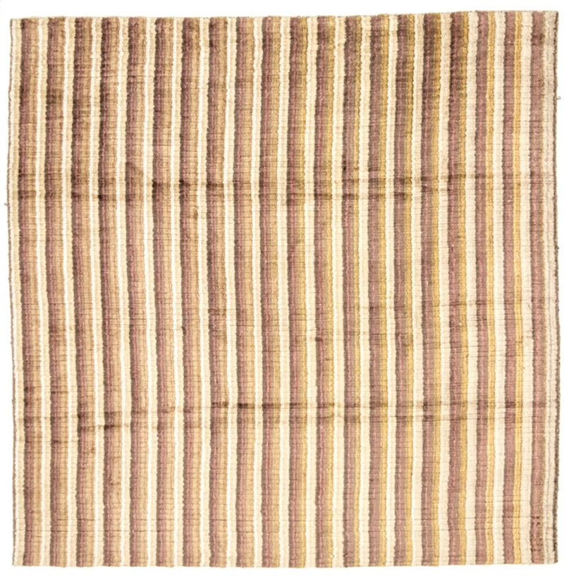 Viskose Teppich 200x200cm - mehrfarbig
