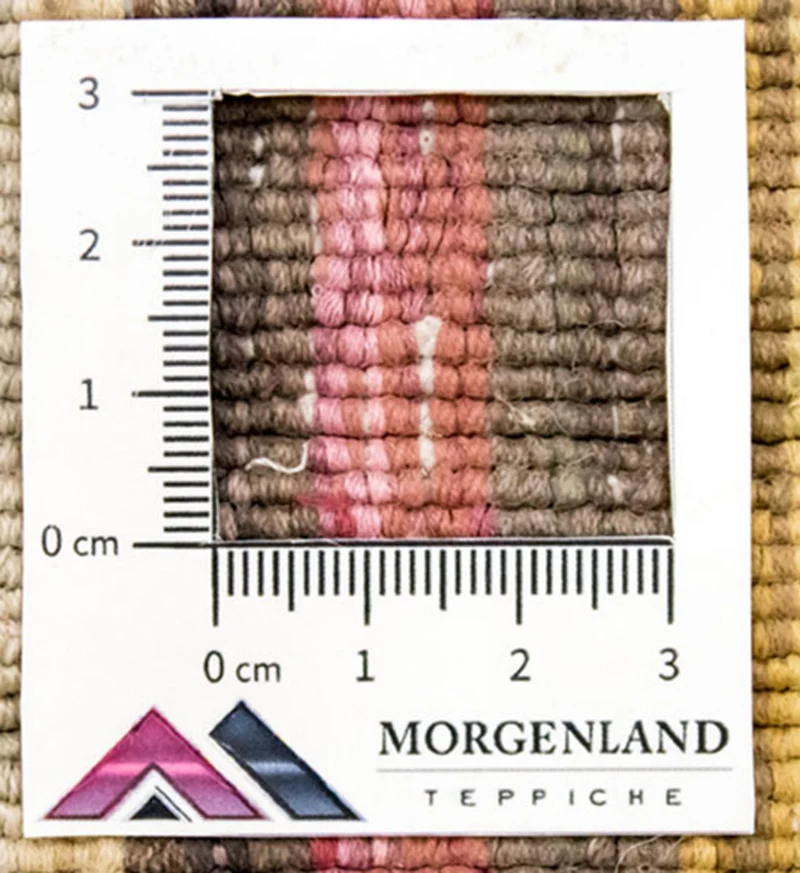 Viskose Teppich 200x200cm - mehrfarbig