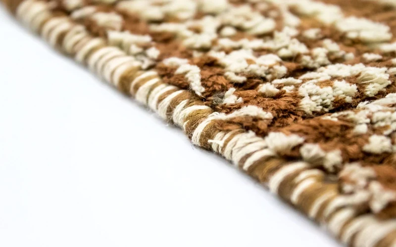 Viskose Teppich 82x194cm - mehrfarbig